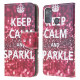 Housse Moto G50 Keep Calm and Sparkle Housse Moto G50 Keep Calm and Sparkle