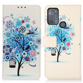 Housse Moto G50 Arbre Coloré