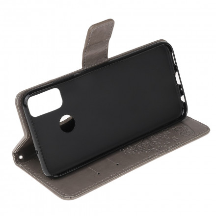 Housse Moto G50 Arbre et Hiboux à Lanière Housse Moto G50 Arbre et Hiboux à Lanière