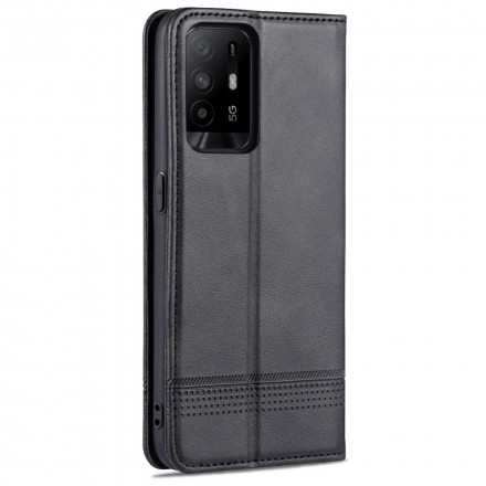 Flip Cover Oppo A94 5G Style Cuir AZNS