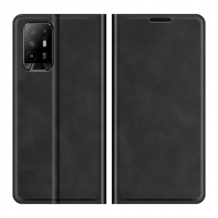 Flip Cover Oppo A94 5G Effet Cuir Douceur Flip Cover Oppo A94 5G Effet Cuir Douceur
