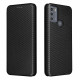 Flip Cover Moto G50 Silicone Carbone Flip Cover Moto G50 Silicone Carbone