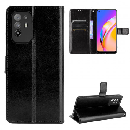 Housse Oppo A94 5G Simili Cuir Flashy Housse Oppo A94 5G Simili Cuir Flashy