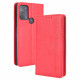 Flip Cover Moto G50 Effet Cuir Vintage Stylisé Flip Cover Moto G50 Effet Cuir Vintage Stylisé