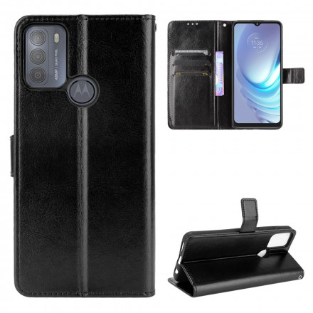 Housse Moto G50 Simili Cuir Flashy Housse Moto G50 Simili Cuir Flashy