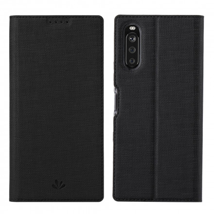 Flip Cover Sony Xperia 10 III Texturée VILI DMX Flip Cover Sony Xperia 10 III Texturée VILI DMX