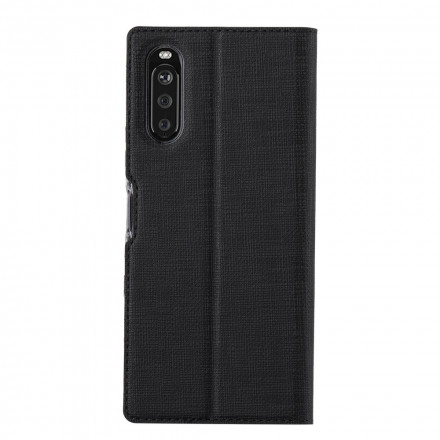 Flip Cover Sony Xperia 10 III Texturée VILI DMX