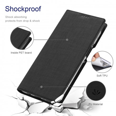 Flip Cover Sony Xperia 10 III Texturée VILI DMX Flip Cover Sony Xperia 10 III Texturée VILI DMX