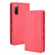 Flip Cover Sony Xperia 10 III Effet Cuir Vintage Stylisé Flip Cover Sony Xperia 10 III Effet Cuir Vintage Stylisé