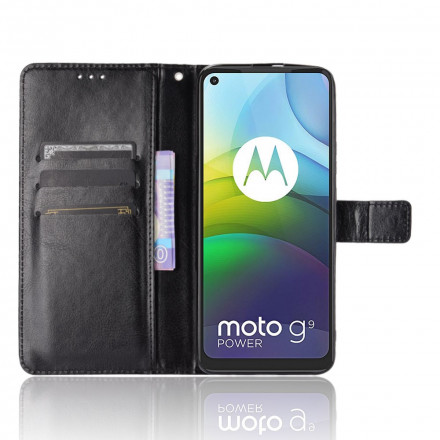 Housse Moto G9 Power Simili Cuir Flashy Housse Moto G9 Power Simili Cuir Flashy