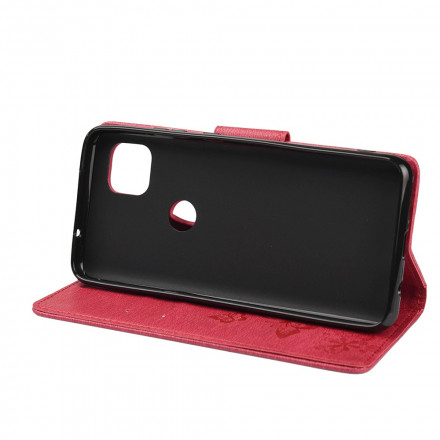 Housse Moto G9 Power Splendides Papillons à Lanière Housse Moto G9 Power Splendides Papillons à Lanière