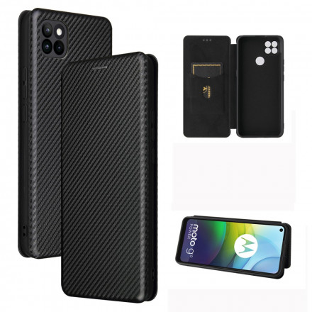 Flip Cover Moto G9 Power Silicone Carbone Flip Cover Moto G9 Power Silicone Carbone