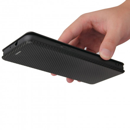 Flip Cover Moto G9 Power Silicone Carbone Flip Cover Moto G9 Power Silicone Carbone