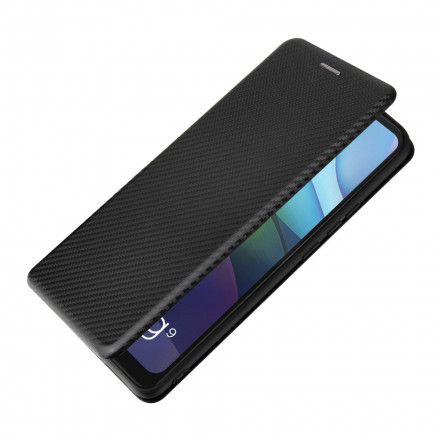 Flip Cover Moto G9 Power Silicone Carbone Flip Cover Moto G9 Power Silicone Carbone