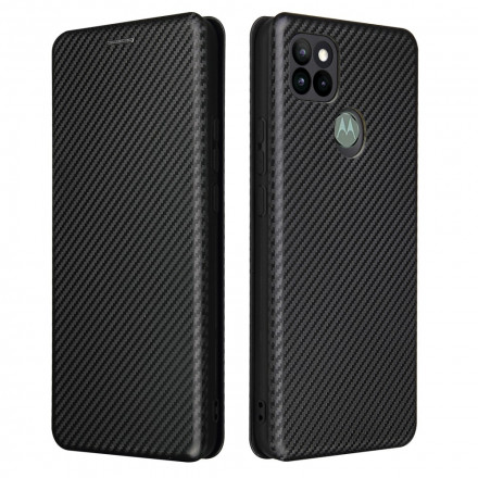Flip Cover Moto G9 Power Silicone Carbone Flip Cover Moto G9 Power Silicone Carbone