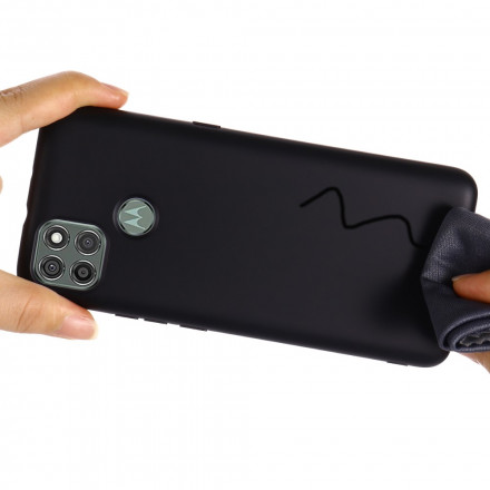 Coque Moto G9 Power Silicone Liquide avec Lanière Coque Moto G9 Power Silicone Liquide avec Lanière