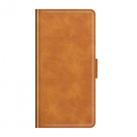 Housse Sony Xperia 10 III Rabat Double Classique Housse Sony Xperia 10 III Rabat Double Classique