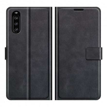 Housse Sony Xperia 10 III Effet Cuir Slim Extrême