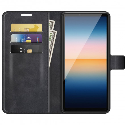 Housse Sony Xperia 10 III Effet Cuir Slim Extrême Housse Sony Xperia 10 III Effet Cuir Slim Extrême