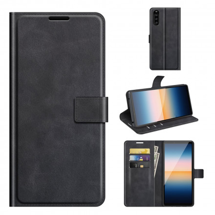 Housse Sony Xperia 10 III Effet Cuir Slim Extrême Housse Sony Xperia 10 III Effet Cuir Slim Extrême