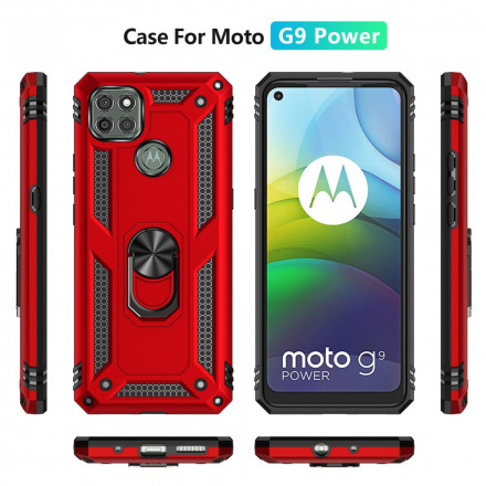 Coque Moto G9 Power Anneau Premium