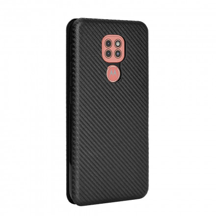 Flip Cover Moto G9 Play Silicone Carbone Flip Cover Moto G9 Play Silicone Carbone