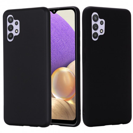 Coque Samsung Galaxy A32 4G Silicone Liquide Avec Lanière Coque Samsung Galaxy A32 4G Silicone Liquide Avec Lanière