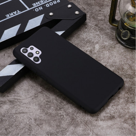 Coque Samsung Galaxy A32 4G Silicone Liquide Avec Lanière Coque Samsung Galaxy A32 4G Silicone Liquide Avec Lanière