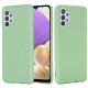 Coque Samsung Galaxy A32 4G Silicone Liquide Avec Lanière Coque Samsung Galaxy A32 4G Silicone Liquide Avec Lanière