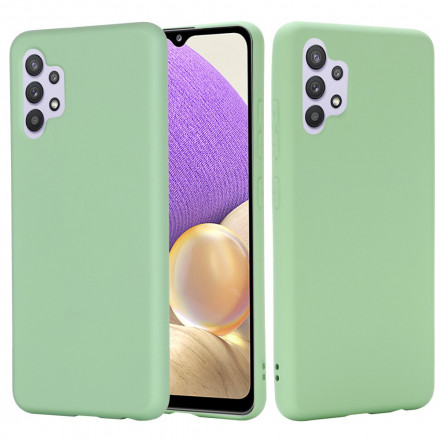 Coque Samsung Galaxy A32 4G Silicone Liquide Avec Lanière Coque Samsung Galaxy A32 4G Silicone Liquide Avec Lanière