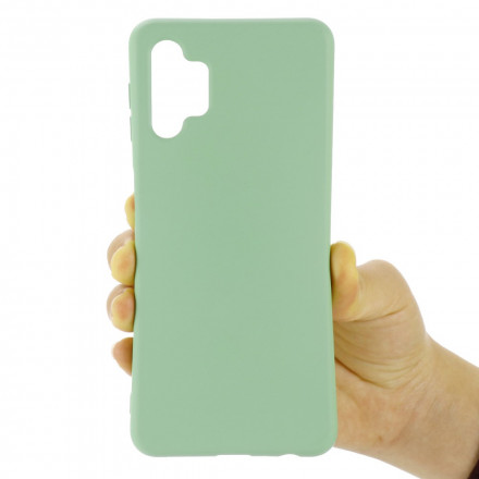 Coque Samsung Galaxy A32 4G Silicone Liquide Avec Lanière Coque Samsung Galaxy A32 4G Silicone Liquide Avec Lanière