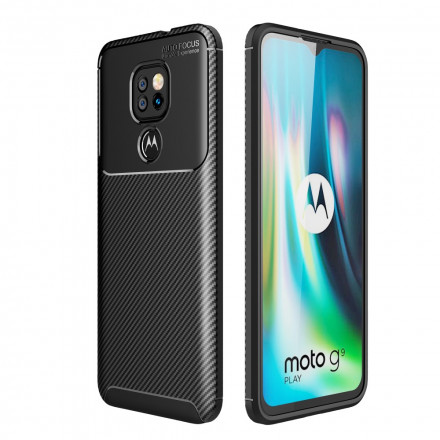 Coque Moto G9 Play Flexible Texture Fibre Carbone Coque Moto G9 Play Flexible Texture Fibre Carbone