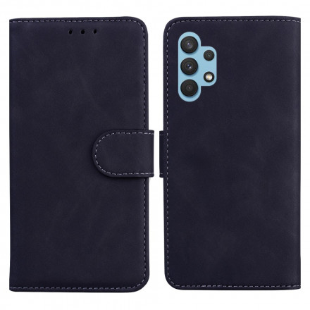 Housse Samsung Galaxy A32 4G Effet Cuir Monochrome Housse Samsung Galaxy A32 4G Effet Cuir Monochrome