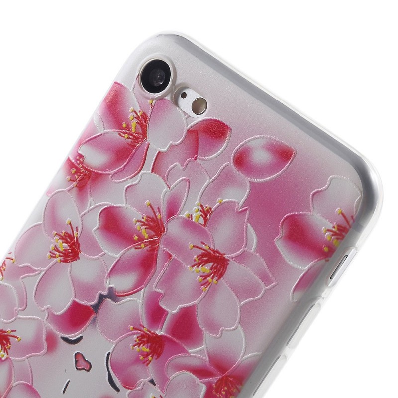 coque iphone 7 fleur coque iphone 7 8 fleurs relief coque iphone 7 fleur coque iphone 7 8 fleurs relief