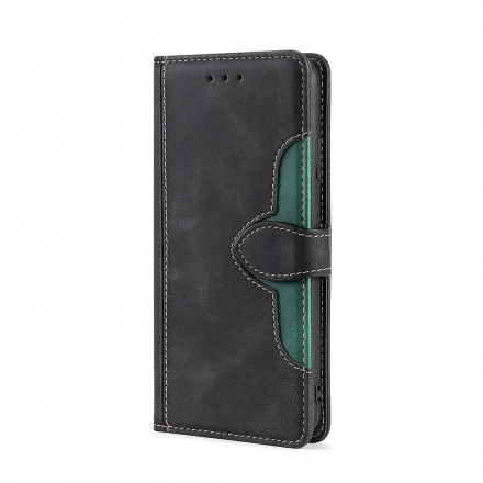 Housse Samsung Galaxy A32 4G Simili Cuir Bicolore Stylish