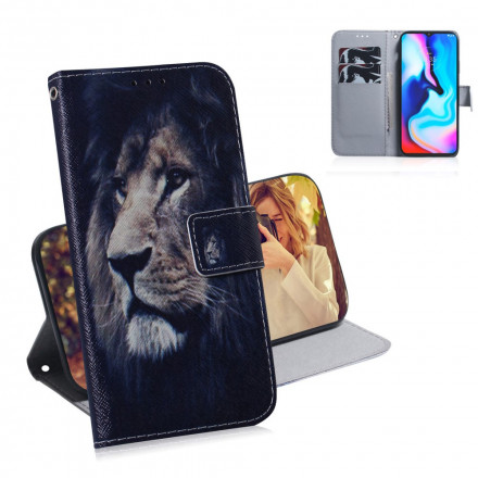 Housse Moto G9 Play Dreaming Lion Housse Moto G9 Play Dreaming Lion