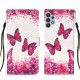 Housse Samsung Galaxy A32 4G Papillons Rouges Housse Samsung Galaxy A32 4G Papillons Rouges