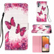 Housse Samsung Galaxy A32 4G Papillons Rouges Housse Samsung Galaxy A32 4G Papillons Rouges