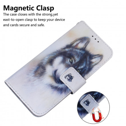 Housse Moto G9 Play Regard Canin Housse Moto G9 Play Regard Canin