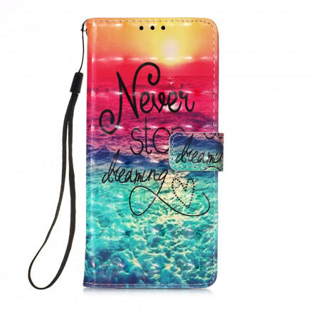 Housse Samsung Galaxy A32 4G Never Stop Dreaming Housse Samsung Galaxy A32 4G Never Stop Dreaming