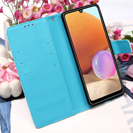 Housse Samsung Galaxy A32 4G Attrape Rêves Aquarelle Housse Samsung Galaxy A32 4G Attrape Rêves Aquarelle