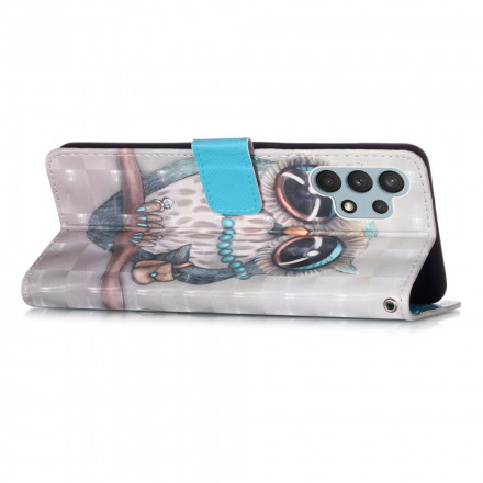 Housse Samsung Galaxy A32 4G Miss Hibou Housse Samsung Galaxy A32 4G Miss Hibou