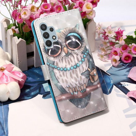 Housse Samsung Galaxy A32 4G Miss Hibou Housse Samsung Galaxy A32 4G Miss Hibou