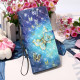 Housse Samsung Galaxy A32 4G Papillons Dorés Lanière Housse Samsung Galaxy A32 4G Papillons Dorés Lanière