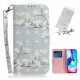 Housse Moto G9 Play Branche en Fleurs à Lanière Housse Moto G9 Play Branche en Fleurs à Lanière