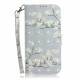 Housse Moto G9 Play Branche en Fleurs à Lanière Housse Moto G9 Play Branche en Fleurs à Lanière