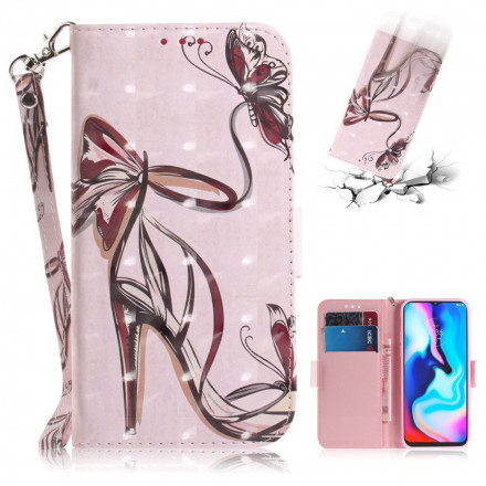 Housse Moto G9 Play Escarpin à Lanière Housse Moto G9 Play Escarpin à Lanière