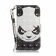 Housse Moto G9 Play Angry Panda à Lanière