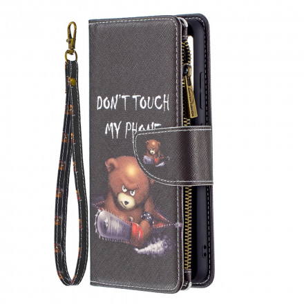 Housse Samsung Galaxy A32 4G Poche Zippée Ours Housse Samsung Galaxy A32 4G Poche Zippée Ours