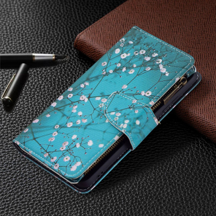 Housse Samsung Galaxy A32 4G Poche Zippée Arbre Housse Samsung Galaxy A32 4G Poche Zippée Arbre